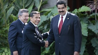 Ollanta Humala evalúa viajar a toma de mando de Nicolás Maduro