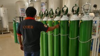 Lambayeque: Geresa adquirirá 500 balones de oxígeno para atender a pacientes COVID-19