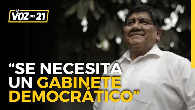Romulo Mucho sobre el gobierno de Dina Boluarte: “Se necesita un gabinete democrático”