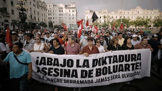 Nueva marcha se registra en Lima: Manifestantes continúan recorrido hacia la Av. Abancay | VIDEO