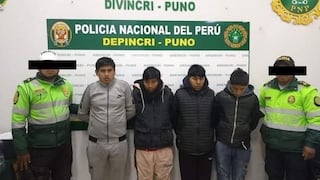 Detienen a 40 personas por realizar desmanes y saquear tiendas en Puno