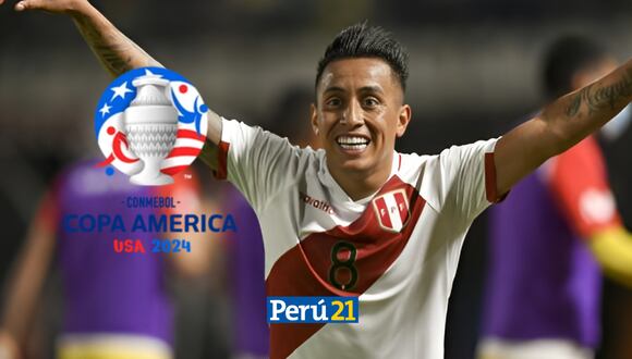 Christian Cueva con ilusión de jugar la Copa América 2024. (Foto: Composición Perú21)