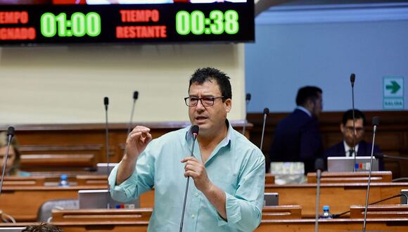 Edwin Martínez, congresista no agrupado. (Foto: Congreso)