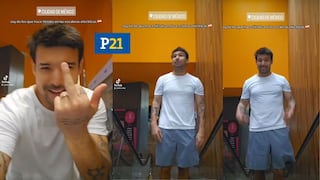 ¡Imprudente! Ezio Oliva graba video para TikTok en escalera eléctrica 