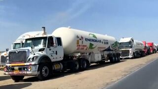 Camiones cisterna forman larga cola por GLP en Pisco: “Esperaré de dos a tres días”