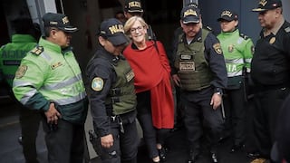 Sala excarcela a Susana Villarán y ordena su arresto domiciliario