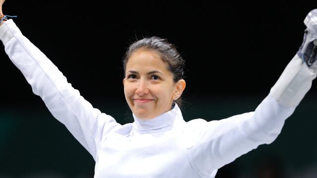 ¡Orgullo peruano! María Luisa Doig obtuvo la medalla de plata en esgrima en Santiago 2023