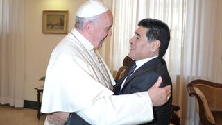 El papa Francisco califica a Maradona como “poeta” y “un hombre muy frágil” 