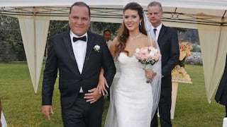 Mauricio Diez Canseco se casó con una modelo 32 años menor que él [Fotos]