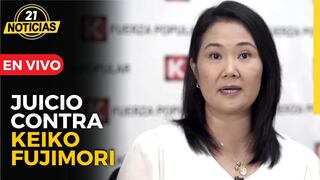 Inicio del juicio contra Keiko Fujimori por caso Cócteles 