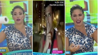 Tilsa Lozano arremete contra Christian Domínguez [VIDEO y FOTOS]
