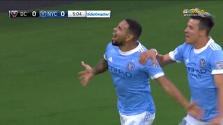 Alegría en New York City: gol de Alexander Callens para el 1-0 ante DC United [VIDEO]