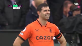 Dibu Martínez cometió terrible error en el gol de la derrota y su técnico lo lapidó (VIDEO)