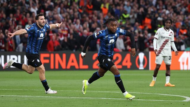 Lo tumbó: Atalanta goleó 3-0 al Bayer Leverkusen y es campeón de la UEFA Europa League