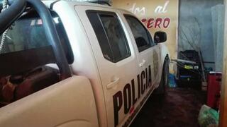 Patrullero pierde el control y se empotra en vivienda en San Juan de Lurigancho