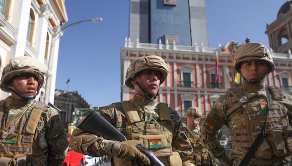Ejército de Bolivia respaldó al presidente Luis Arce (Foto: EFE).