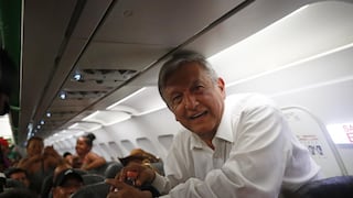 Presidente electo de México queda varado en avión