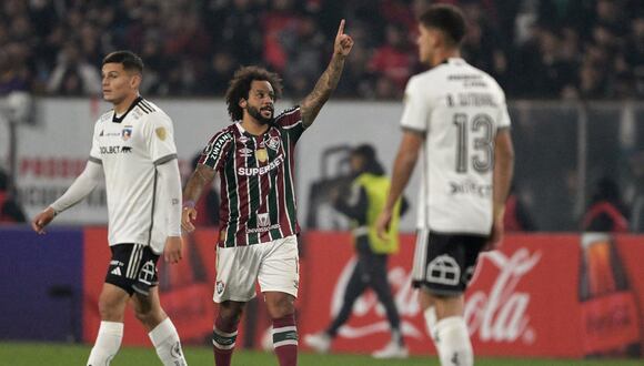 Fluminense venció 1-0 a Colo Colo. (AFP)