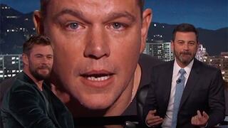 Matt Damon 'interrumpió' la entrevista de Chris Hemsworth y no dejarás de reír al verlo [VIDEO]