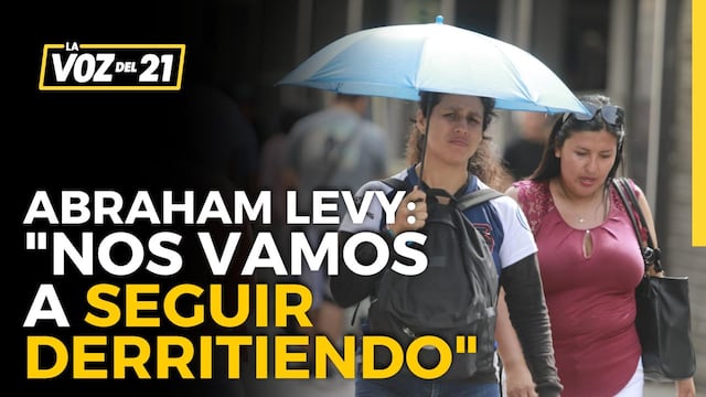 Abraham Levy sobre los altos picos de calor: “Nos vamos a seguir derritiendo”