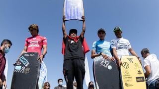 Perú en lo alto: Maycol Yancce se consagró como campeón del Erizos Iquique Bodyboard Pro Júnior 2022