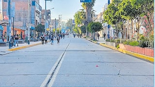 Paro antiminero de Fredepa y Perú Libre en Ayacucho no tuvo acogida