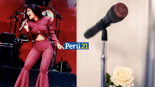 El micrófono con labial de Selena Quintanilla permanece en Texas como tesoro cultural
