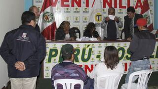 Perú Posible realizó comicios internos con apoyo de la ONPE