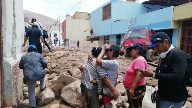 Arequipa: Caída de huaicos en Aplao dejó tres muertos