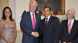 Ollanta Humala y fundación de Bill Clinton firman acuerdo de cooperación