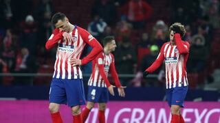 Atlético Madrid quedó eliminado de la Copa del Rey tras empatar 3-3 ante Girona