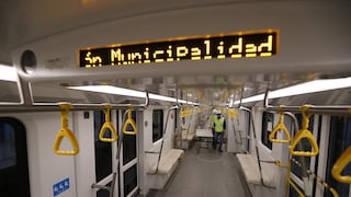 Comenzaron las pruebas para el primer tramo de la Línea 2 del Metro de Lima