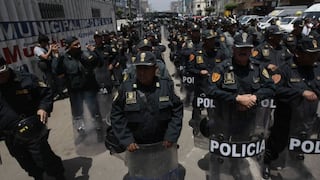 Al menos 480 policías son investigados por presuntos actos ilícitos