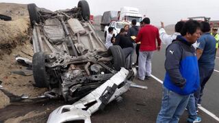Más de 250 personas mueren al mes por accidentes de tránsito en el Perú, según el MTC