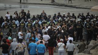 Chorrillos: Pescadores y serenos se enfrentan en playa Agua Dulce