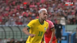 Brasil vs. Corea del Sur: Neymar anotó de penal el 2-1 tras una sanción del VAR [VIDEO]