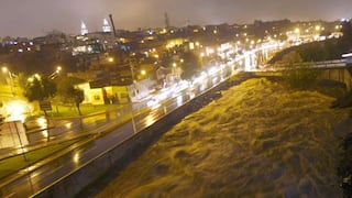 Fuertes lluvias causan desborde de cuatro ríos