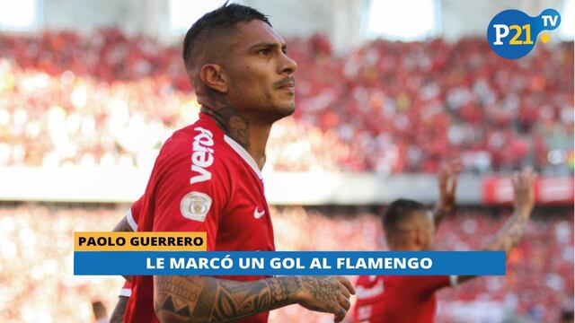 Paolo Guerrero: Delantero le marcó a su ex, Flamengo, en triunfo 2-1 del Internacional
