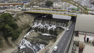 Concluyen trabajos de protección de las bases del puente Del Ejército para evitar erosión del río Rímac