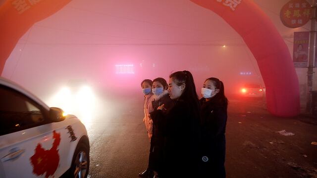 China: Contaminación obligó a cerrar aeropuerto y autopistas de Tianjin