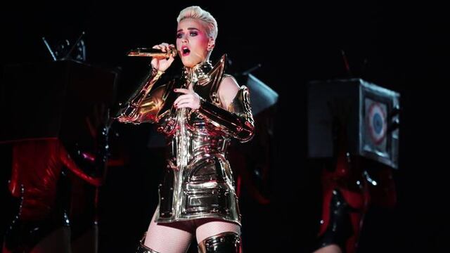 Katy Perry inició su concierto en Lima con sorprendente look futurista [FOTOS y VIDEOS]