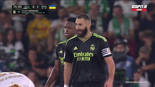 Lo gritaron: Karim Benzema anotó el segundo gol del Real Madrid vs. Elche [VIDEO]
