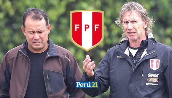 Reynoso conoció a Gareca cuando este era el DT de Perú (Foto: FPF).