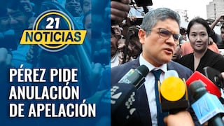Fiscal Pérez pide anulación de apelación [VIDEO]