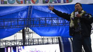 Bolivia: Luis Arce cierra campaña con mitin frente a miles de seguidores | FOTOS 