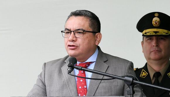 El ministro del Interior, Juan José Santiváñez, asegura que el gobierno no trabaja por popularidad. (Foto: Mininter)