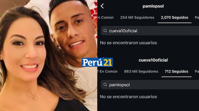¿Fin de la relación? Pamela López y Christian Cueva se dejan de seguir en las redes 