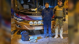 ‘Toma de Lima’: Detienen en bus interprovincial a un sujeto con 12 explosivos 