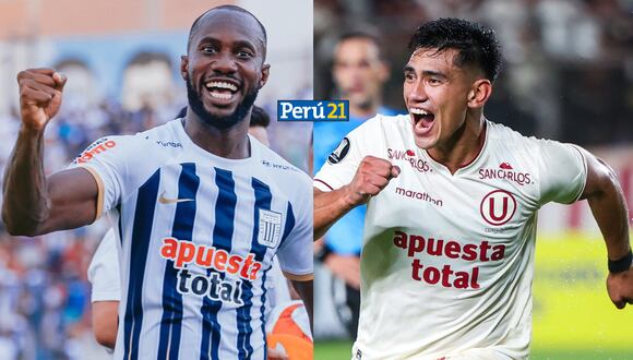 'Pana' lleva 5 goles y 'Tunche' 6 en lo que va de la temporada (Fotos: Alianza y U).