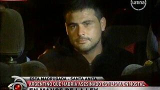 Argentino acusado de asesinar a travesti se entregó a la Policía